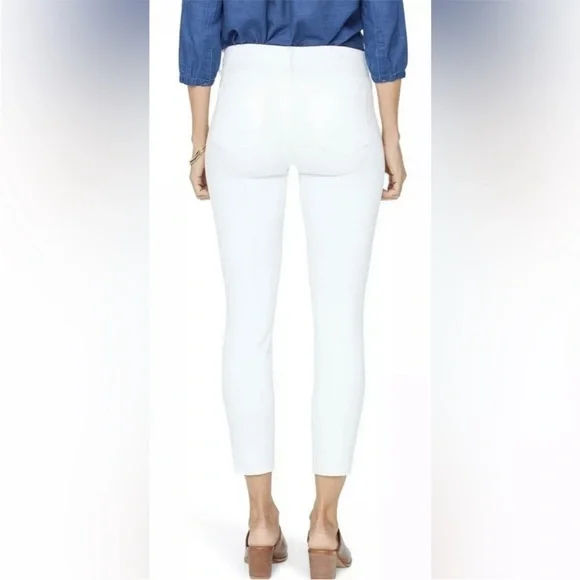 NYDJ Women's Crisp White Ankle Jeans - Picture 2 of 8